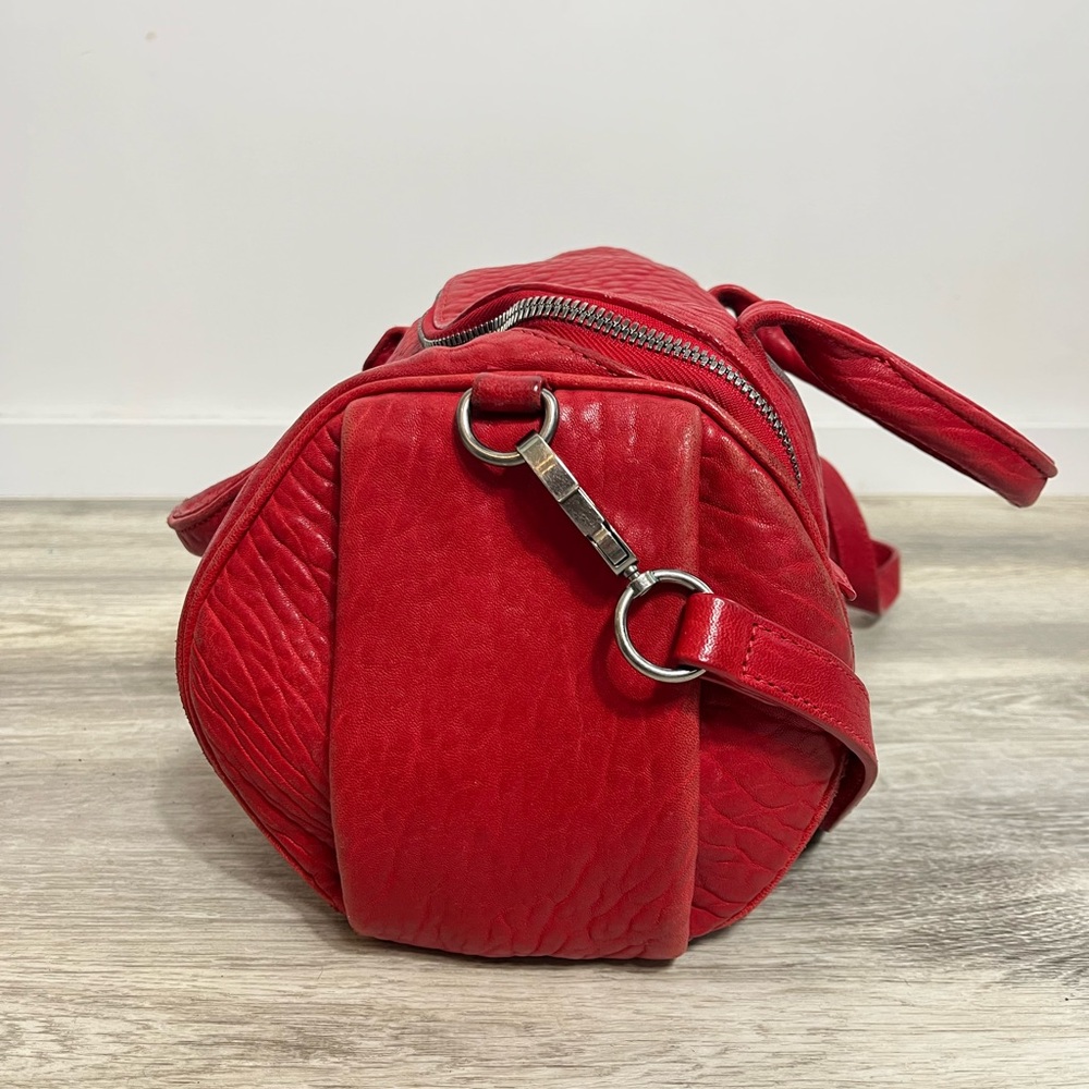 Alexander Wang Red Rockie Crossbody Satchel Bag - Picture 2 of 16